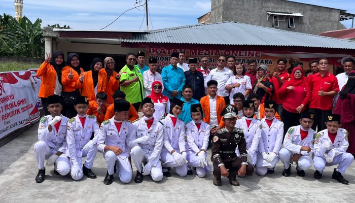 DPW IMO Indonesia Sumut Apresiasi Paskibraka SMP Negeri 15 Medan