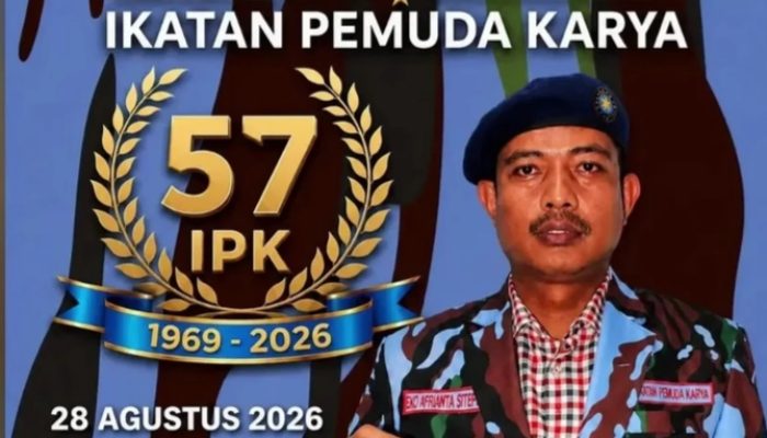 57 Tahun IPK Mengabdi, Eko Afrianta Sitepu : Bangga Menjadi Kader Ikatan Pemuda Karya