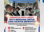 DPW IMO Sumut Gelar Do’a Bersama Untuk Lima Jurnalis Yang Hilang Meliput Erupsi Anak Gunung Krakatau