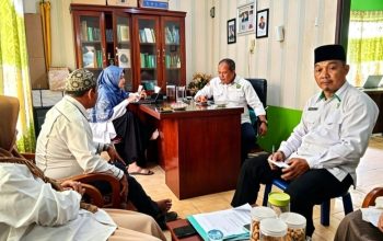 Perkuat Validitas Data Layanan, KUA Pagar Merbau Klarifikasi Data EWS