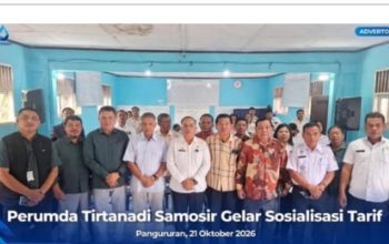 Perumda Tirtanadi Gelar Sosialisasi Penyesuaian Tarif di Dua Kabupaten Sumatera Utara